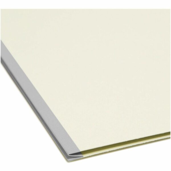 Smead 1/3 Tab Cut Legal Recycled Fastener Folder - Image 4