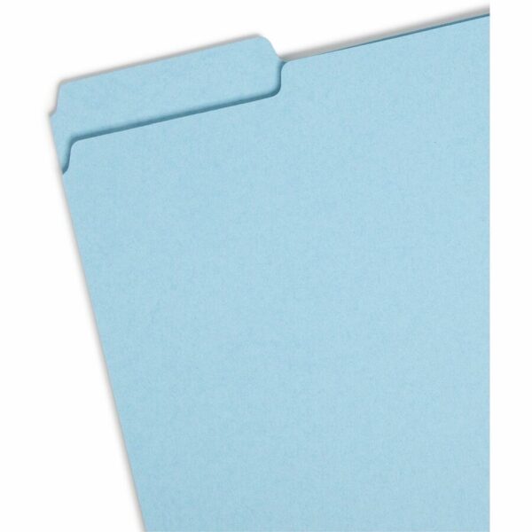 Smead Colored 1/3 Tab Cut Letter Recycled Top Tab File Folder - Image 3