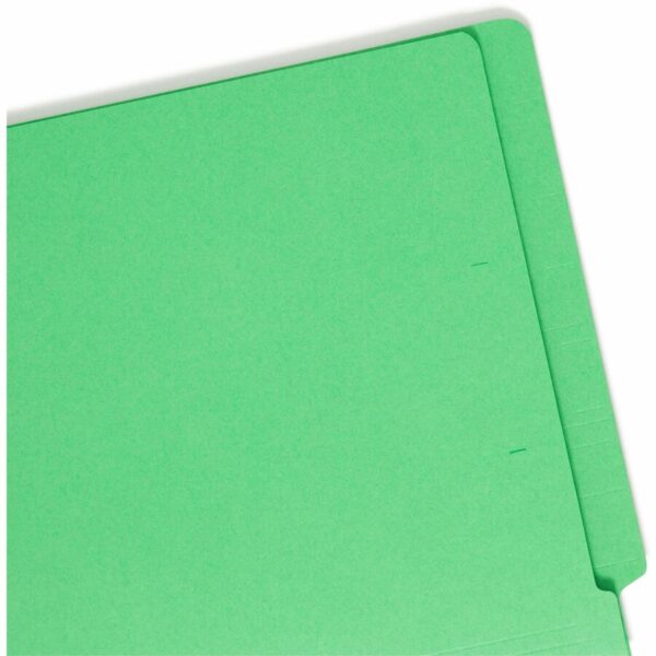 Smead Colored Straight Tab Cut Legal Recycled Fastener Folder - Image 2