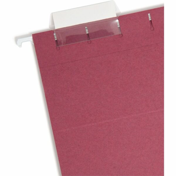 Smead Colored 1/5 Tab Cut Letter Recycled Hanging Folder - Image 3