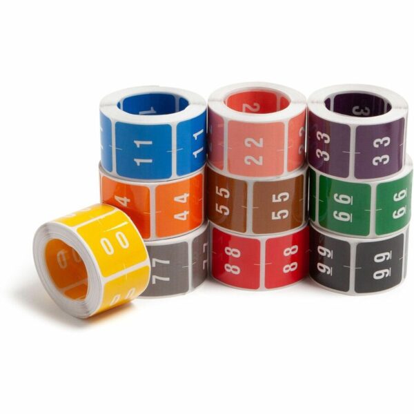 Smead DCC Color-Coded Numeric Labels