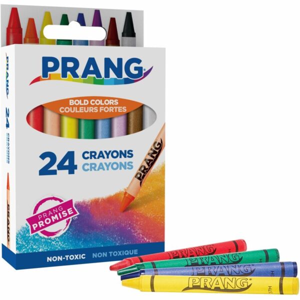 Prang 24 Count Wax Crayons