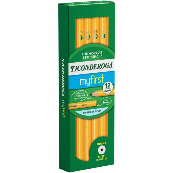 Ticonderoga Beginner Wood-Cased Pencils - Image 2