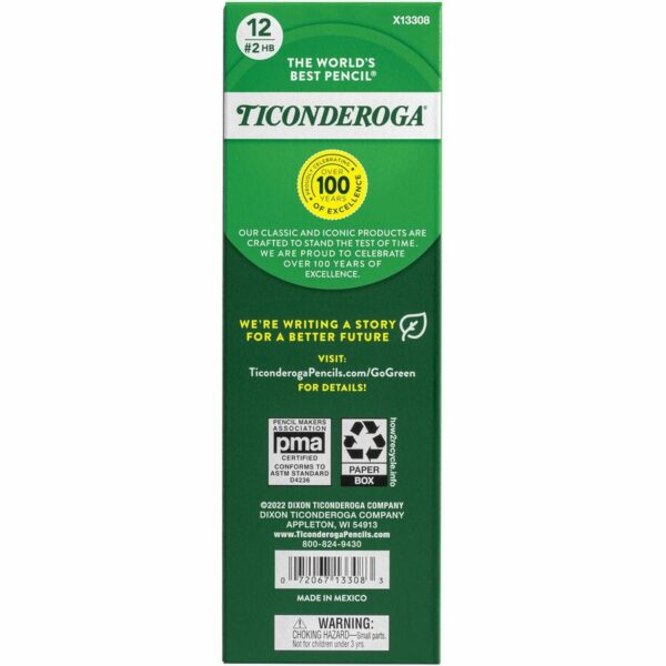 Ticonderoga Beginner No. 2 Pencils with Erasers - Image 2