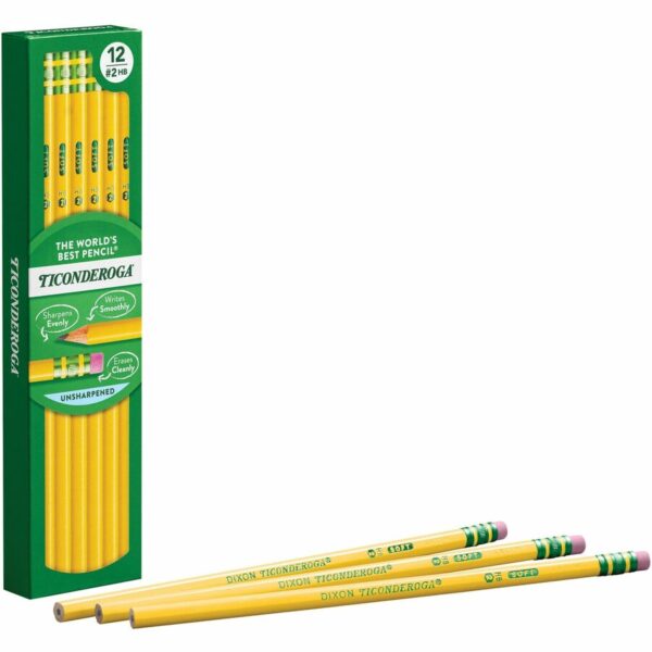 Ticonderoga Wood-Cased Pencils