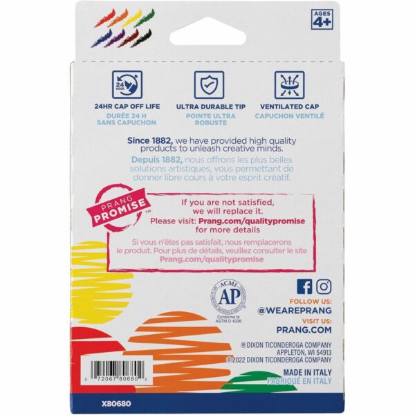 Prang Bullet Tip Washable Master Pack Art Markers - Image 3