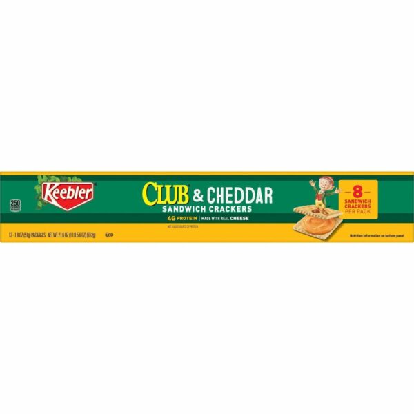 Keebler Club & Cheddar Sandwich Crackers - Image 3