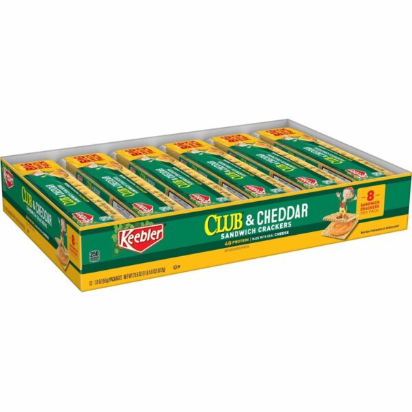 Keebler Club & Cheddar Sandwich Crackers