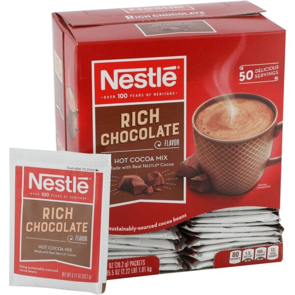 Nestle® Rich Chocolate Single-Serve Hot Cocoa Packets