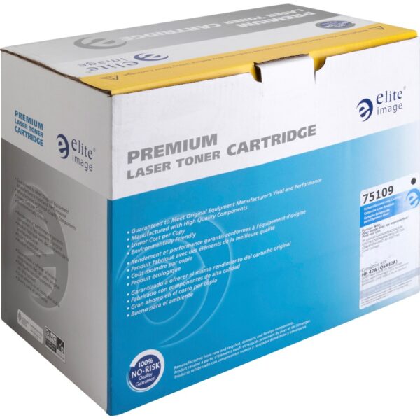 Elite Image Remanufactured Laser Toner Cartridge - Alternative for HP 42A (Q5942A) - Black - 1 Each - Image 3