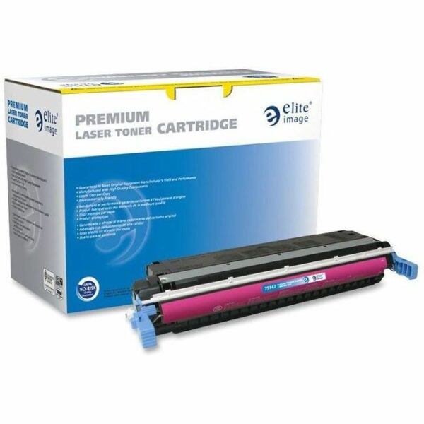 Elite Image Remanufactured Laser Toner Cartridge - Alternative for HP 645A (C9733A) - Magenta - 1 Each