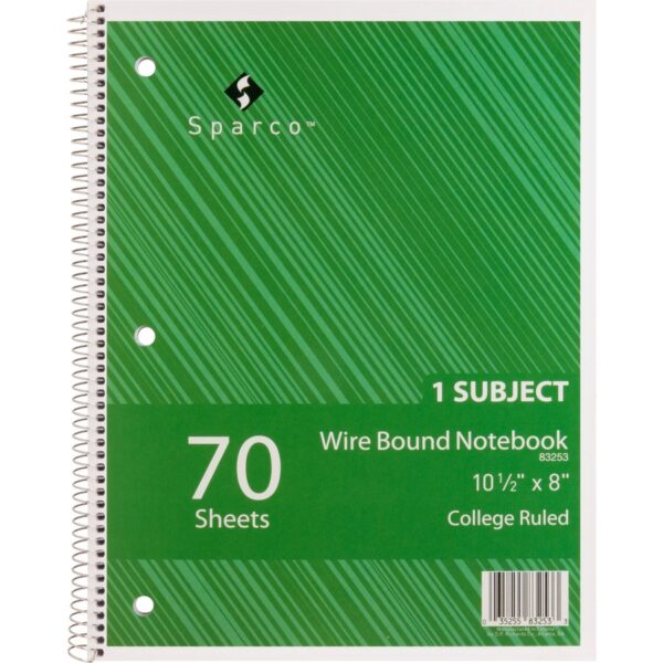 Sparco Wirebound Notebook - Image 2