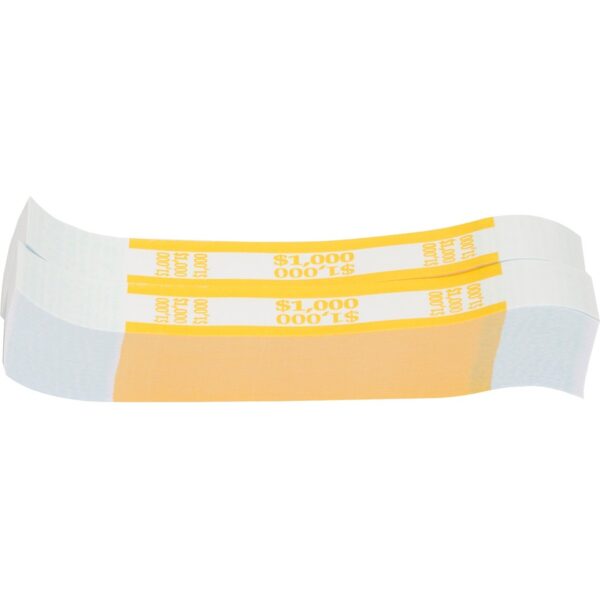 Sparco White Kraft ABA Bill Straps - Image 2