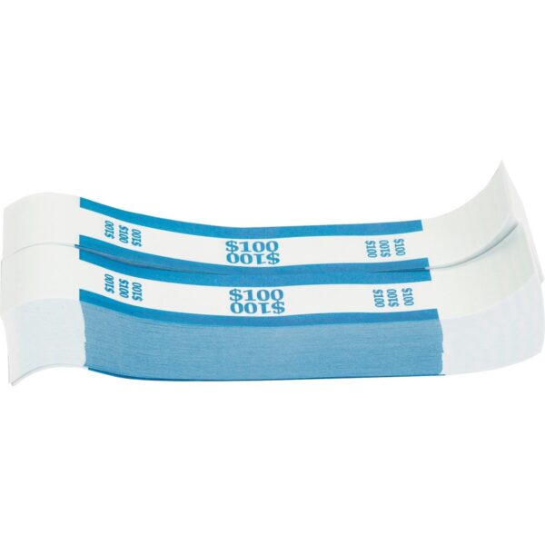 Sparco White Kraft ABA Bill Straps - Image 2