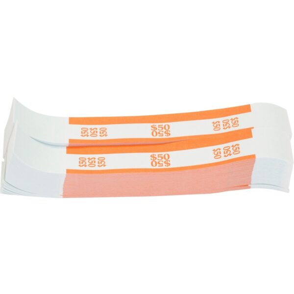 Sparco White Kraft ABA Bill Straps - Image 2