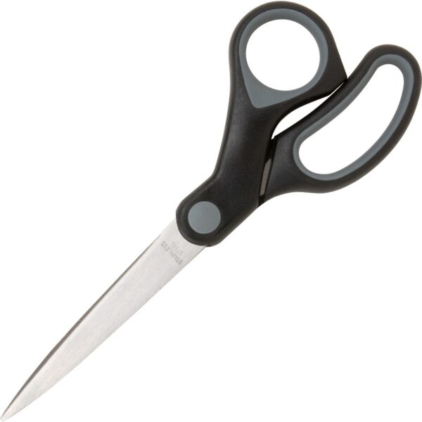 Sparco Straight Scissors w/Rubber Grip Handle