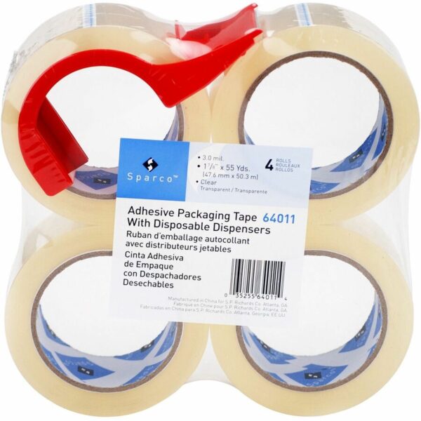 Sparco Heavy-duty Packaging Tape with Dispenser