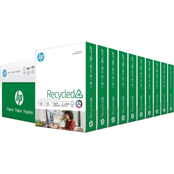 HP Papers Recycled30 Paper - White