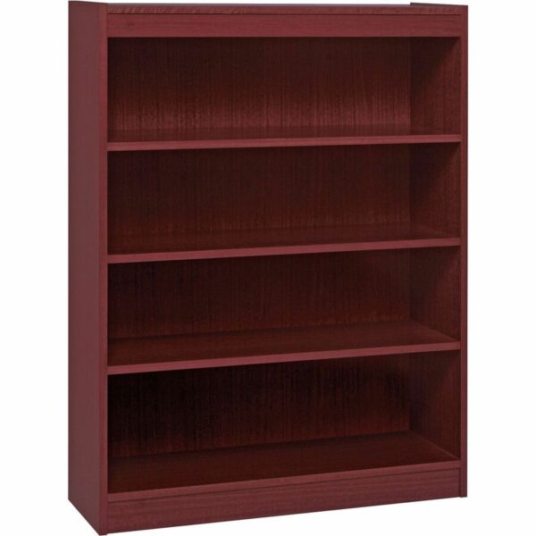 Lorell Panel End Hardwood Veneer Bookcase