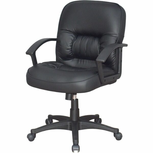 Lorell Tufted Managerial Mid-Back Office Chair - Image 2