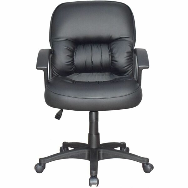 Lorell Tufted Managerial Mid-Back Office Chair - Image 5