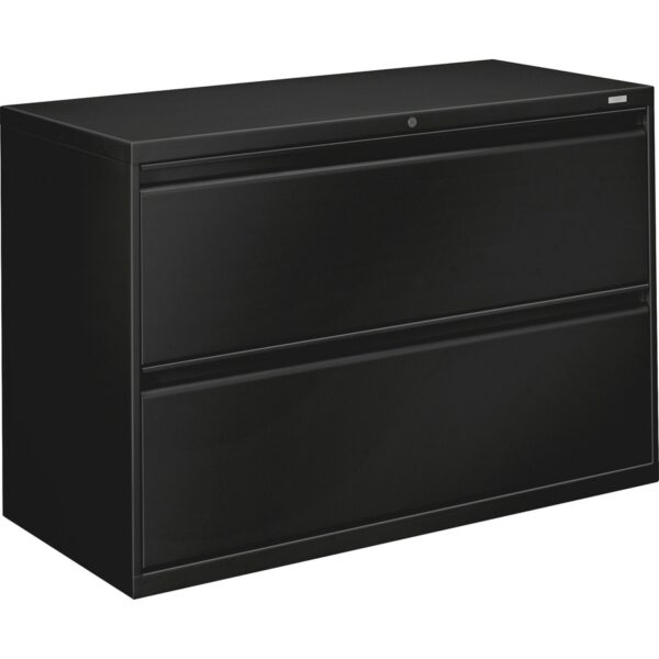 HON 800 Series Full-Pull Locking Lateral File - 2-Drawer