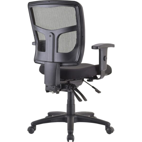 Lorell ErgoMesh Series Managerial Mesh Mid-Back Chair - Image 2