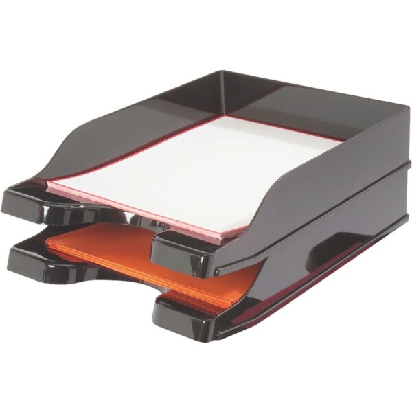 Deflecto DocuTray Multi-Directional Stacking Tray - Image 2