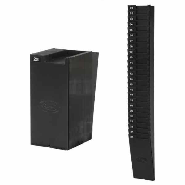 Lathem 25-Pocket Expandable Time Card Rack