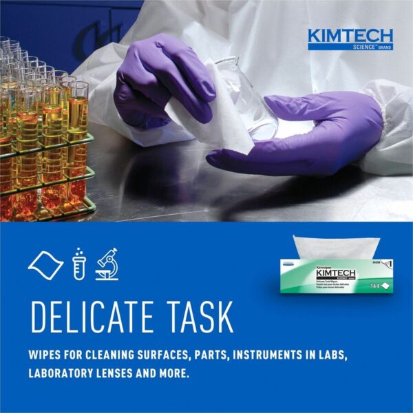 KIMTECH Science Kimwipes Delicate Task Wipers - Pop-Up Box - Image 2