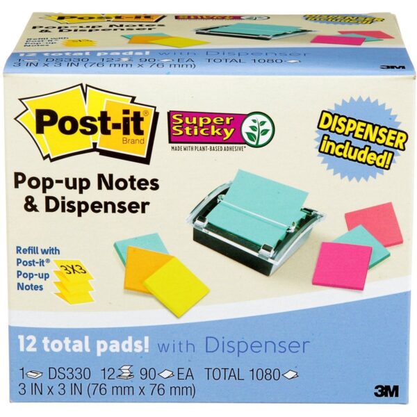 Post-it® Super Sticky Dispenser Notes and Dispenser - Image 4