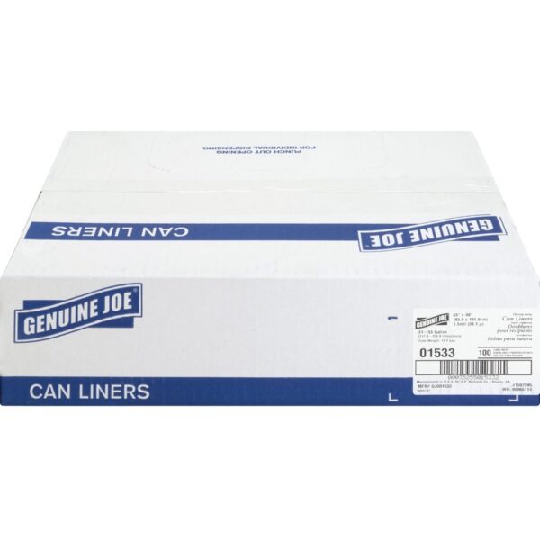 Genuine Joe Heavy-Duty Trash Can Liners - Image 4