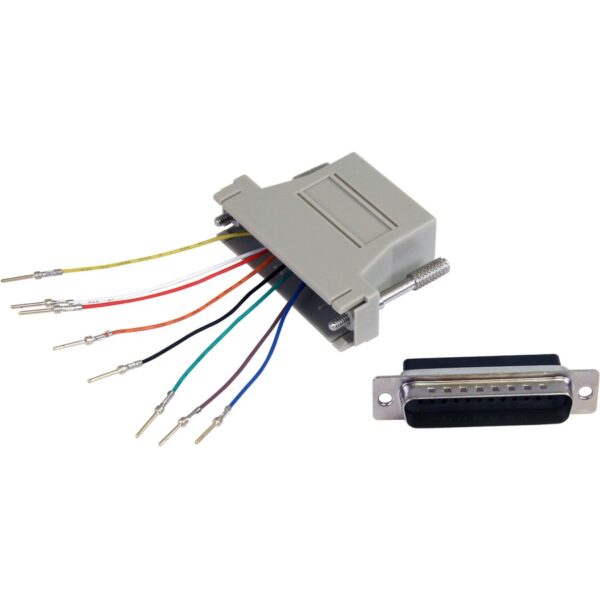 StarTech.com DB25M to RJ45F Adapter