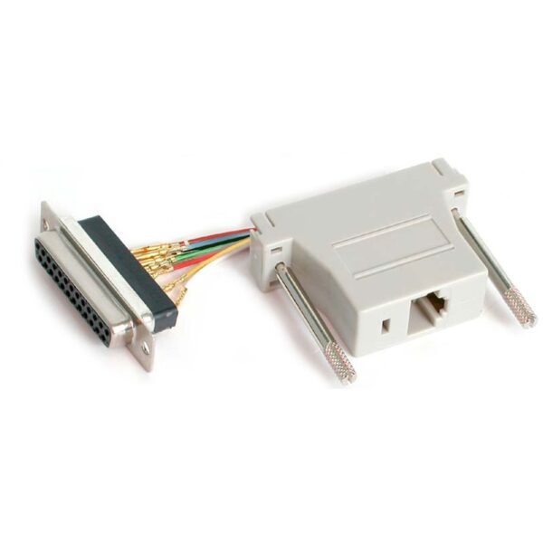 StarTech.com DB25F to RJ45F Adapter