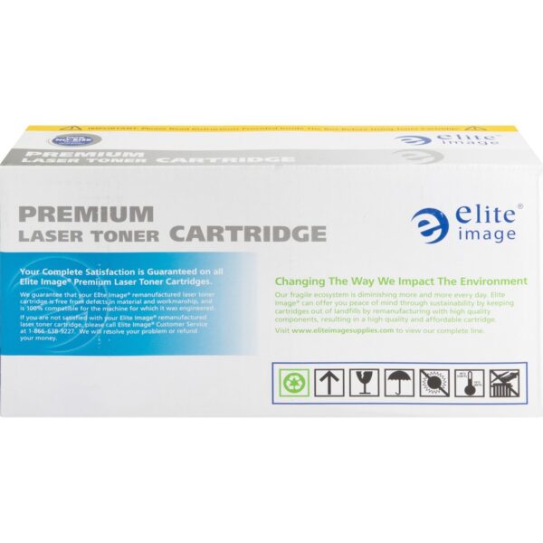 Elite Image Remanufactured Laser Toner Cartridge - Alternative for HP 49A (Q5949A) - Black - 1 Each - Image 4