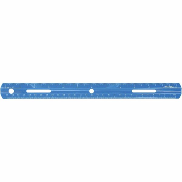 Westcott 12" Plastic Ruler - Image 4