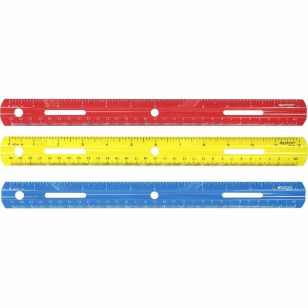 Westcott 12" Plastic Ruler