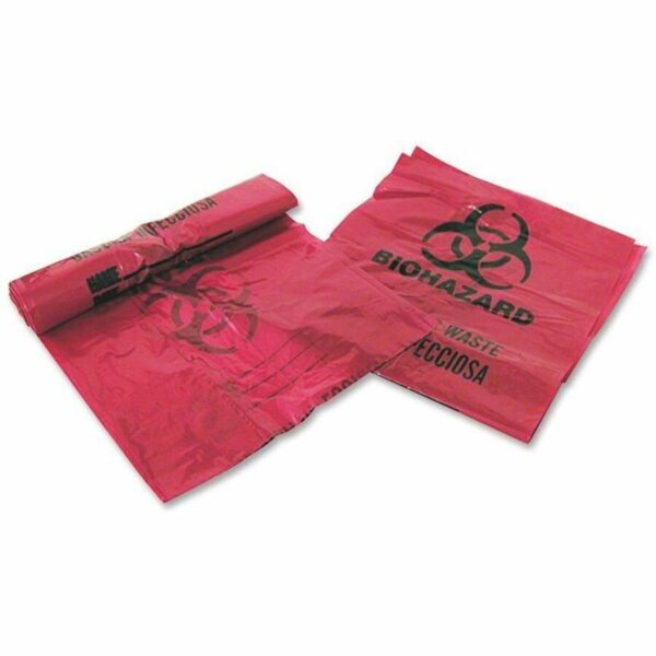 Medegen MHMS Infectious Waste Red Disposal Bags