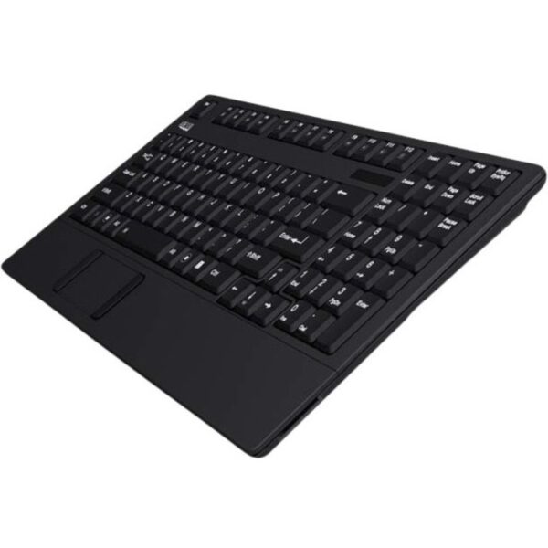 Adesso Mini Touchpad Keyboard (Black, USB) - Image 2