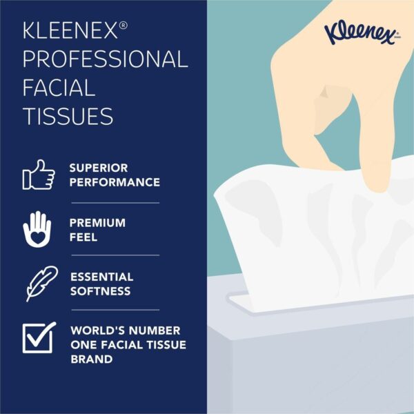 Kleenex Professional Facial Tissue Cube for Business - Image 4