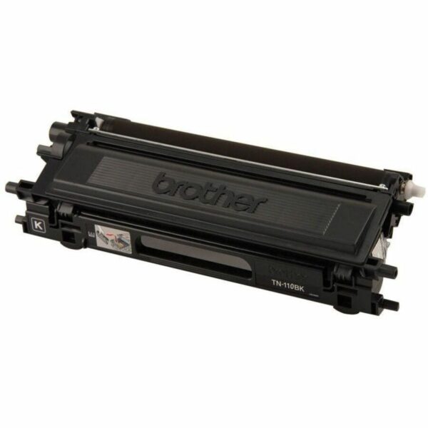 Brother TN110BK Original Laser Toner Cartridge - Black - 1 Each