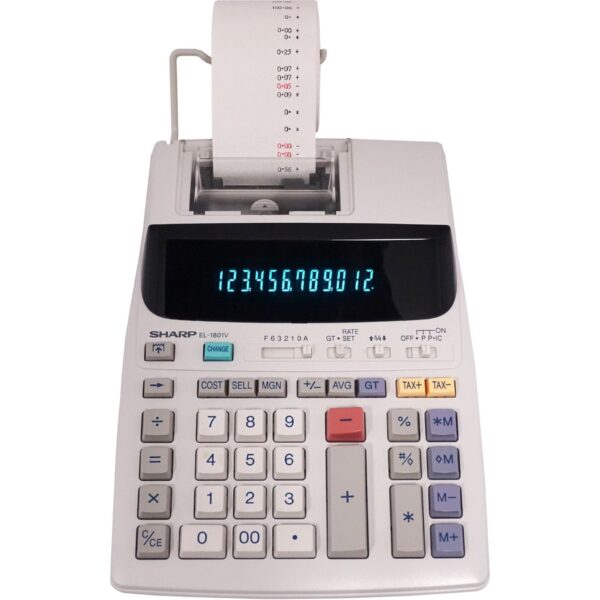 Sharp Calculators Sharp EL1801V Serial Printer Calculator