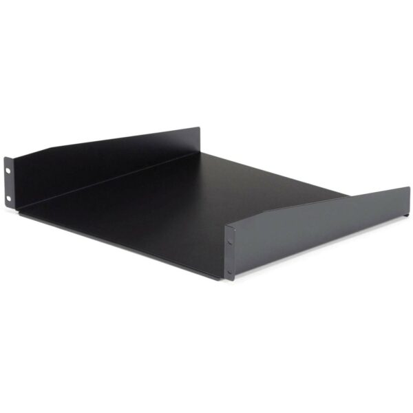 StarTech.com Black Standard Universal Server Rack Cabinet Shelf