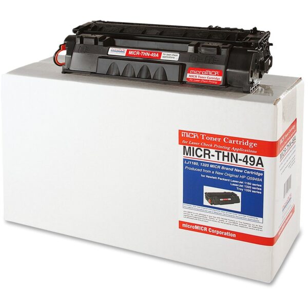 microMICR MICR Standard Yield Laser Toner Cartridge - Alternative for HP Q5949A - Black - 1 Each