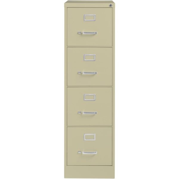 Lorell Fortress Series 26-1/2" Commercial-Grade Vertical File Cabinet - Image 4