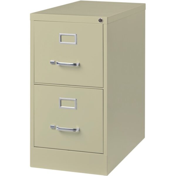 Lorell Fortress Series 26-1/2" Commercial-Grade Vertical File Cabinet - Image 2