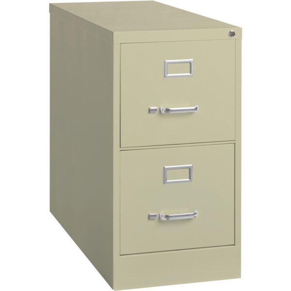 Lorell Fortress Series 26-1/2" Commercial-Grade Vertical File Cabinet