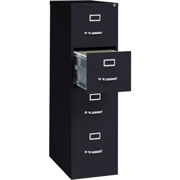 Lorell Fortress Series 25" Commercial-Grade Vertical File Cabinet - Image 3