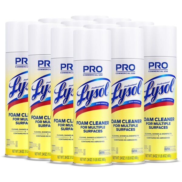 Professional Lysol Disinfectant Foam Cleaner