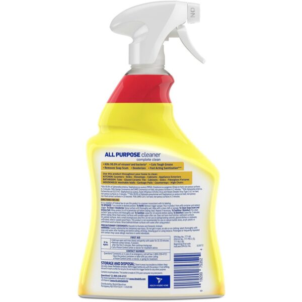 Lysol Lemon All Purpose Cleaner - Image 4